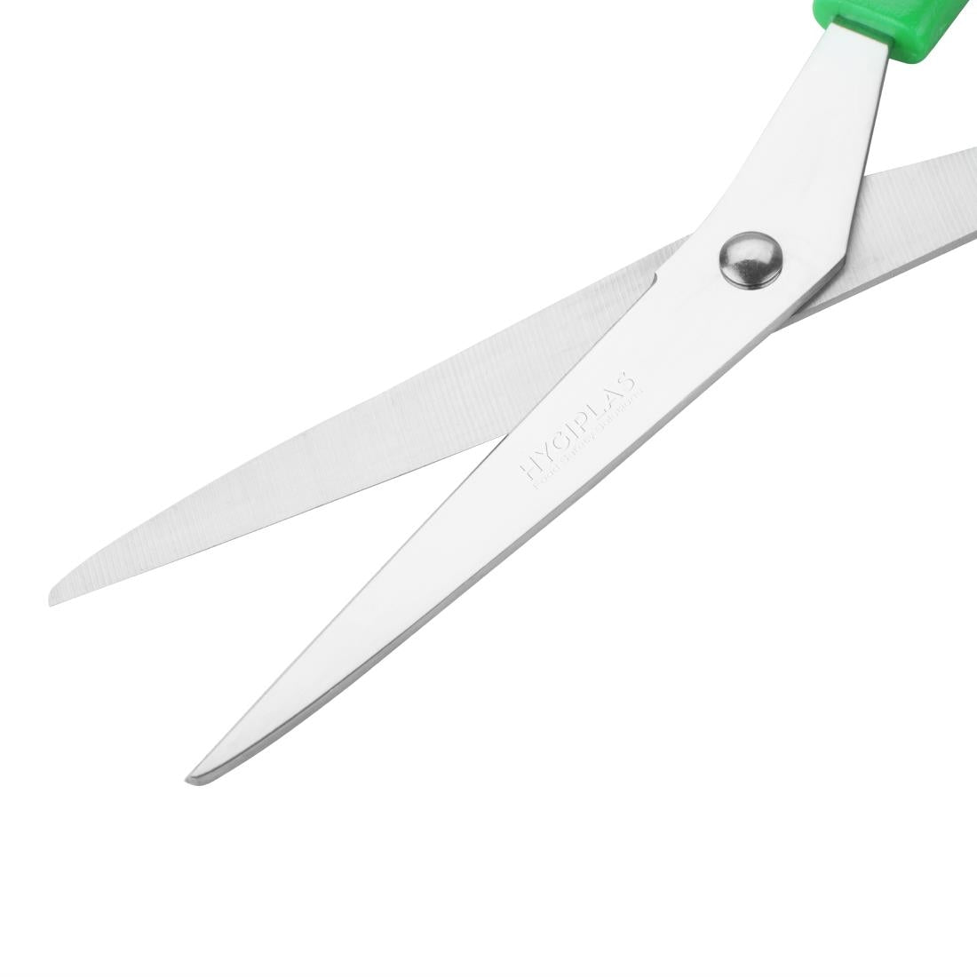 Hygiplas Colour Coded Green Scissors • PAS-DM039