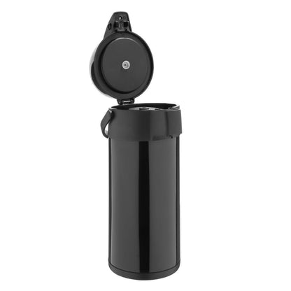 Olympia Pump Action Stainless Steel Double Wall Airpot Black • PAS-DM186