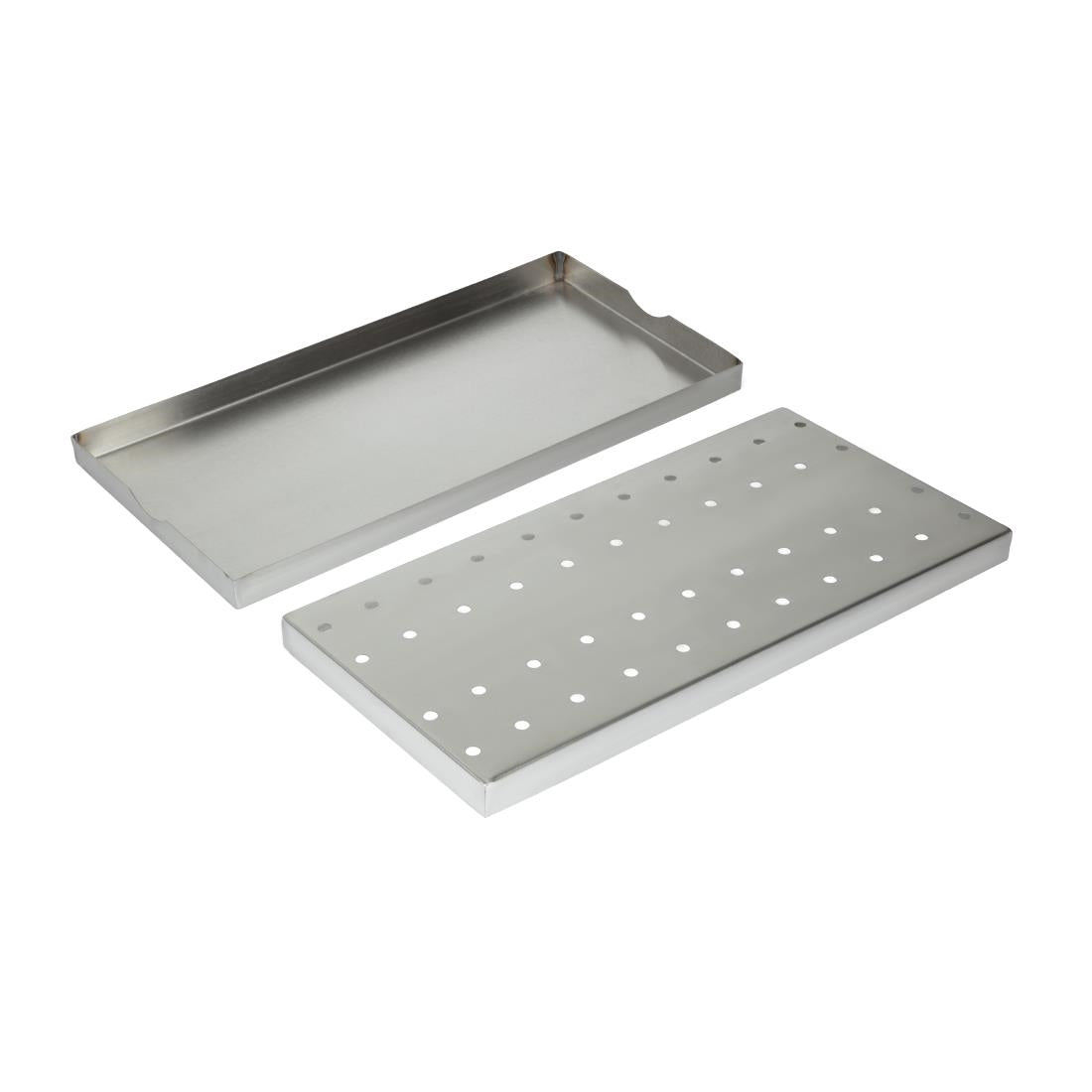 Olympia Stainless Steel Drip Tray 400x200mm • PAS-DM219