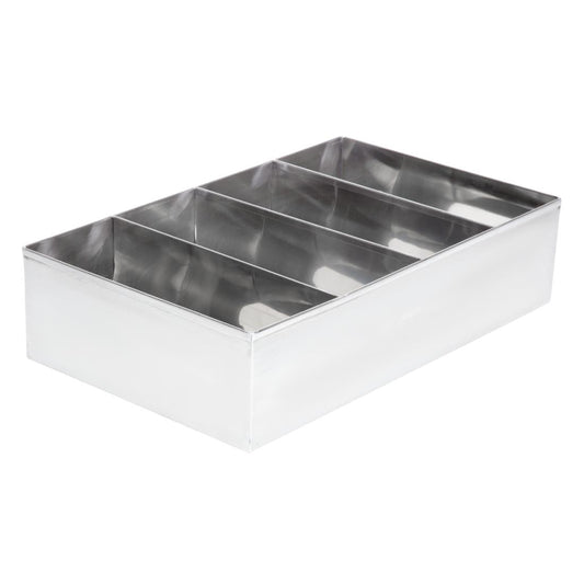 Olympia Cutlery Holder Stainless Steel • PAS-DM274