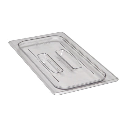 "Cambro Polycarbonate Gastronorm Lid with Handle - 1/3 - Clear" • PAS-DM713