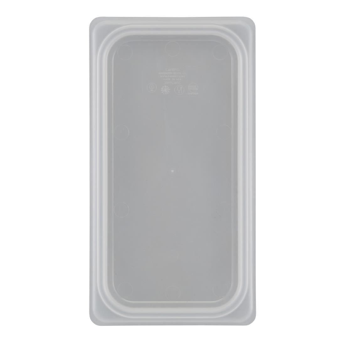 Cambro Polypropylene Gastronorm Seal Lid - 1/3 - Translucent • PAS-DM714