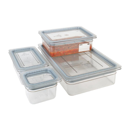 Cambro Polycarbonate Gastronorm - 1/1 100mm - Clear • PAS-DM729
