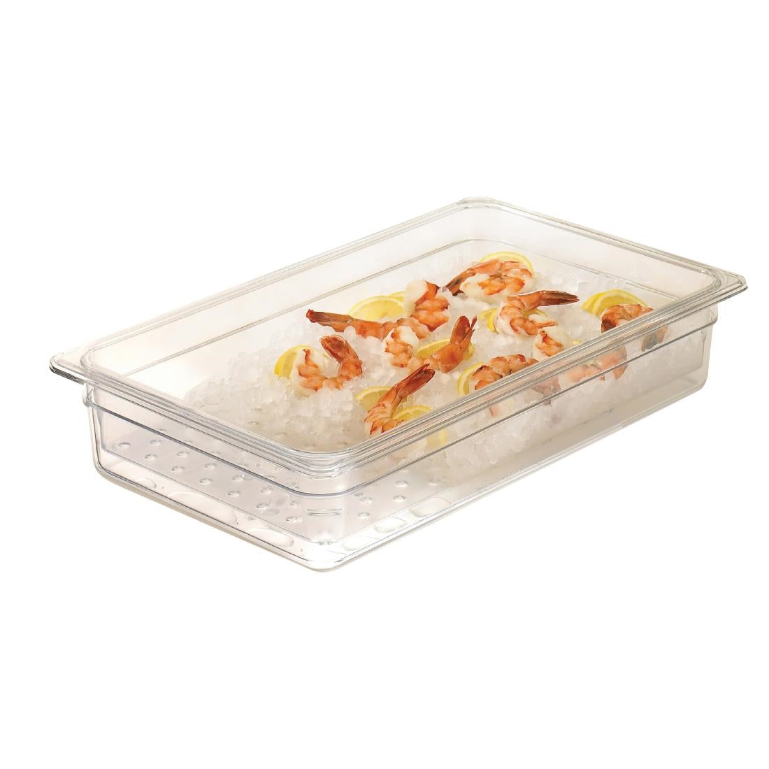 Cambro Polycarbonate Gastronorm - 1/1 100mm - Clear • PAS-DM729