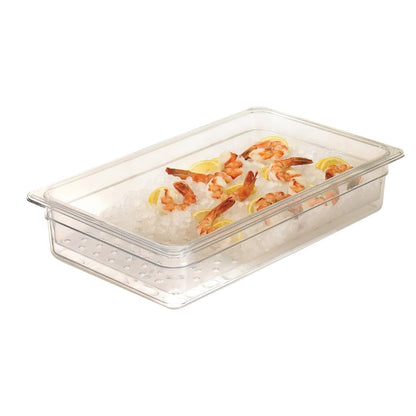Cambro Polycarbonate Gastronorm - 1/1 100mm - Clear • PAS-DM729