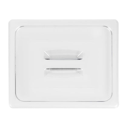 Cambro Polycarbonate Gastronorm Lid with Handle- 1/2 - Clear • PAS-DM732