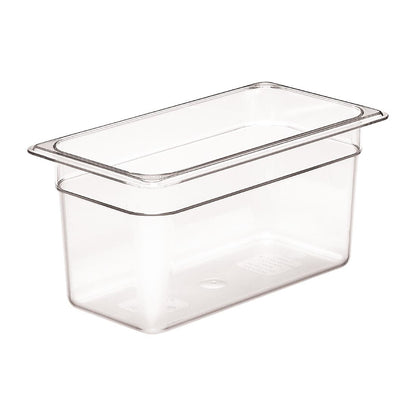 Cambro Polycarbonate Gastronorm - 1/3 150mm - Clear • PAS-DM735