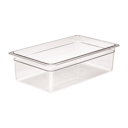 Cambro Polycarbonate Gastronorm - 1/1 150mm - Clear • PAS-DM738