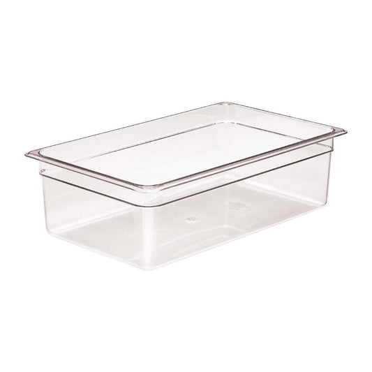 Cambro Polycarbonate Gastronorm - 1/1 150mm - Clear • PAS-DM738