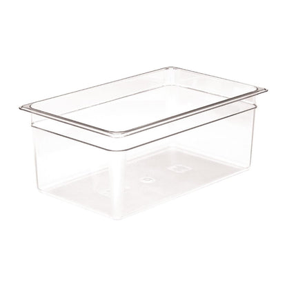 Cambro Polycarbonate Gastronorm - 1/1 200mm - Clear • PAS-DM739