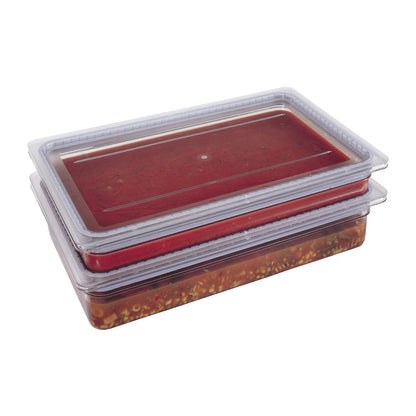 Cambro Polycarbonate Gastronorm - 1/1 65mm -Clear • PAS-DM740