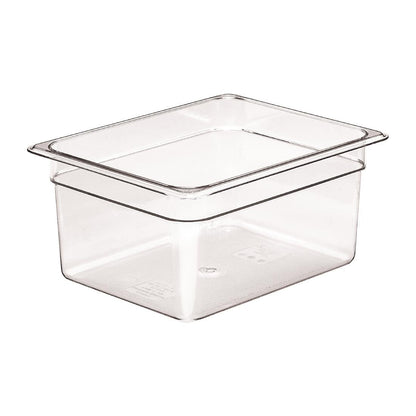 Cambro Polycarbonate Gastronorm - 1/2 150mm - Clear • PAS-DM745