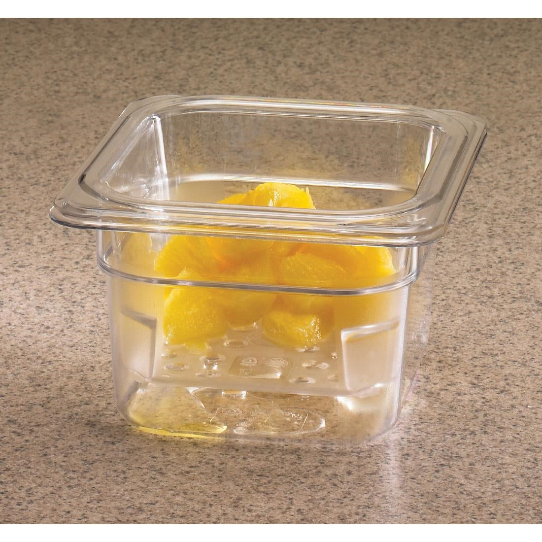 Cambro Polycarbonate Gastronorm - 1/6 100mm -Clear • PAS-DM752