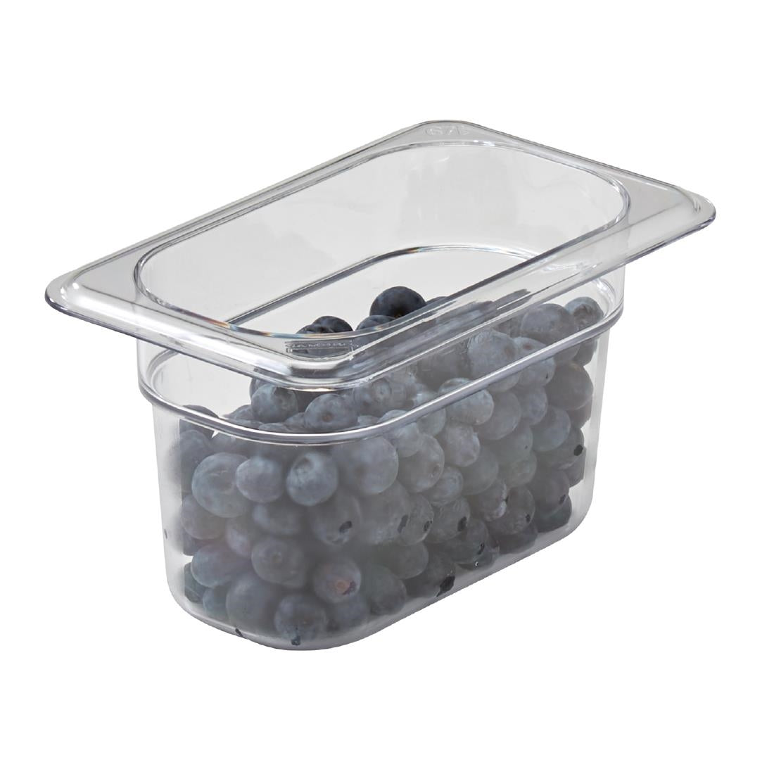 Cambro Polycarbonate Gastronorm - 1/9 100mm - Clear • PAS-DM758