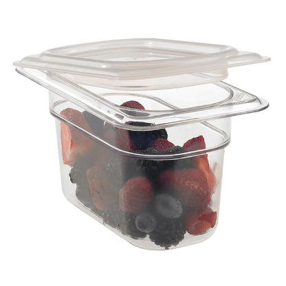Cambro Polypropylene Seal Lid - Gastronorm 1/9 - Translucent • PAS-DM762