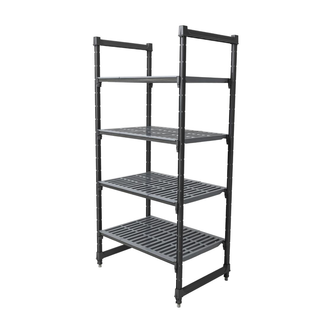 Cambro Camshelving Basics Plus  4 Tier Shelving Starter Unit - 1830x915x610mm • PAS-DM772