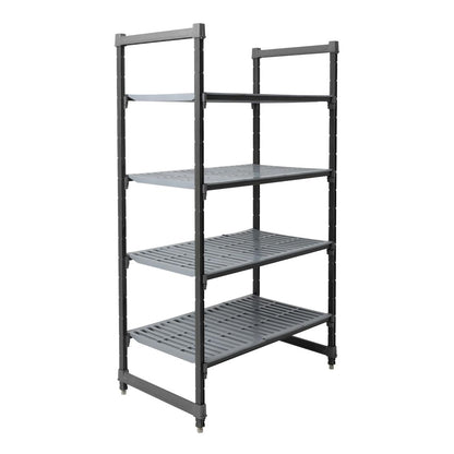 Cambro Camshelving Basics Plus  4 Tier Shelving Starter Unit - 1830x1070x610mm • PAS-DM773