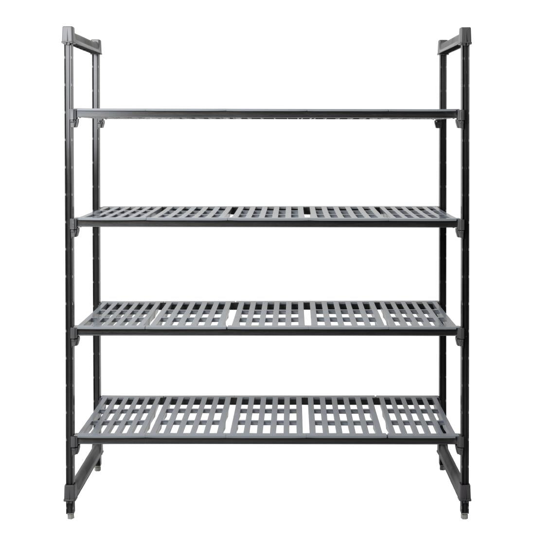 Cambro Camshelving Basics Plus 4 Tier Shelving Starter Unit - 1830x1525x610mm • PAS-DM776