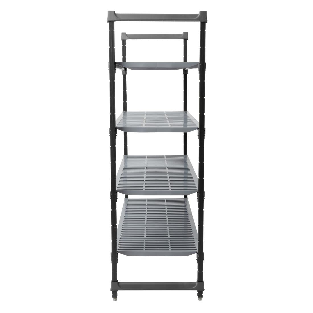 Cambro Camshelving Basics Plus 4 Tier Shelving Starter Unit - 1830x1525x610mm • PAS-DM776
