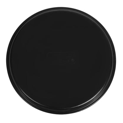 Cambro Camtread Non-Slip Round Tray - Black - 355mm • PAS-DM781
