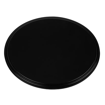 Cambro Camtread Non-Slip Oval Tray - Black - 560x685mm • PAS-DM783