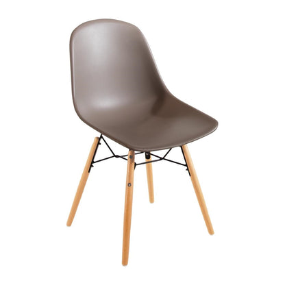 Bolero Arlo Side Chair Coffee (2 Pack) • PAS-DM842
