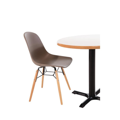 Bolero Arlo Side Chair Coffee (2 Pack) • PAS-DM842