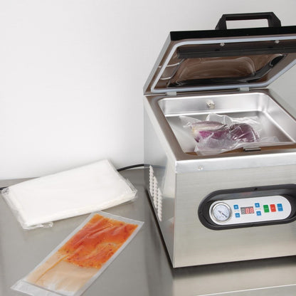 Vogue Vacuum Sealer Bags Embossed 150x350mm (50 Pack) • PAS-DM880