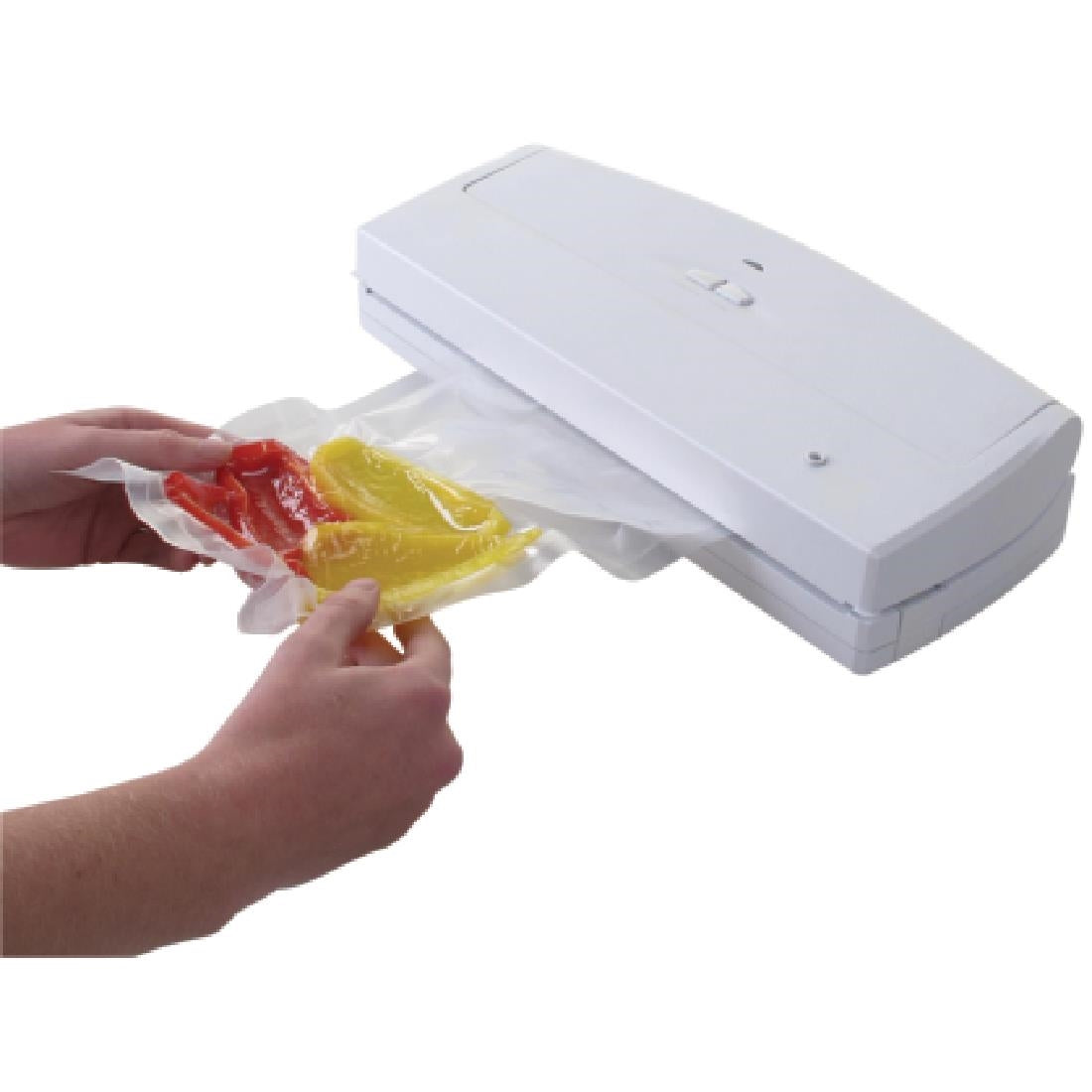 Vogue Vacuum Sealer Bags Embossed 150x350mm (50 Pack) • PAS-DM880