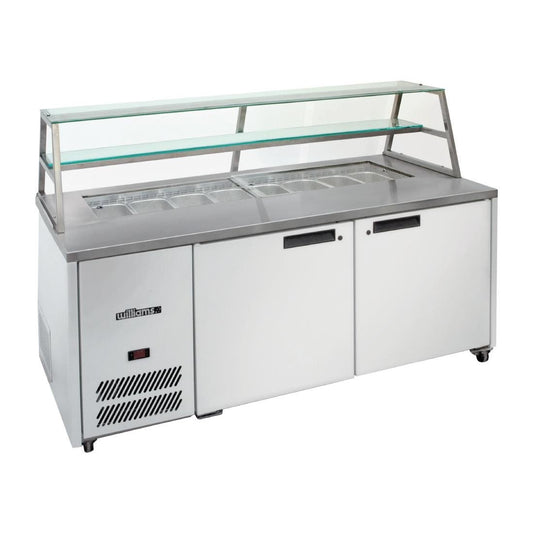 Williams Jade Two Door Sandwich Prep Counter Canopy HJ2SCBA - 500Ltr (Direct) • PAS-DN474