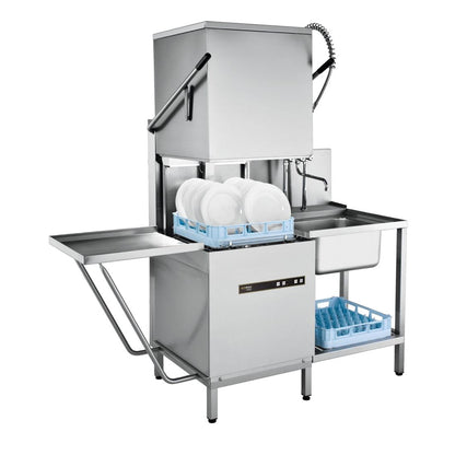 Hobart ECOMAX604 Hood Type Dish & Glasswasher • PAS-DN483