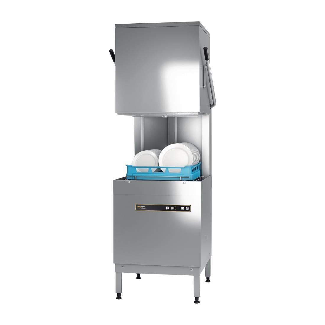 Hobart ECOMAX604 Hood Type Dish & Glasswasher • PAS-DN483