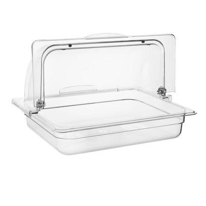 Olympia Kristallon PC Rolltop Cover GN 1/2 (338(L)x283(W)x146(H)mm) • PAS-DN640