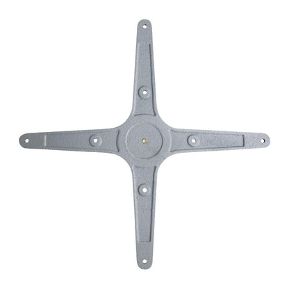 Bolero Aluminium Four Leg Table Base • PAS-DN641