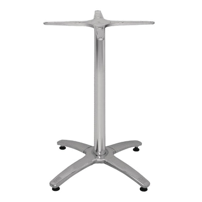 Bolero Aluminium Four Leg Table Base • PAS-DN641