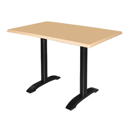 Bolero Cast Iron Twin Leg Table Base (2 Pack) • PAS-DN642