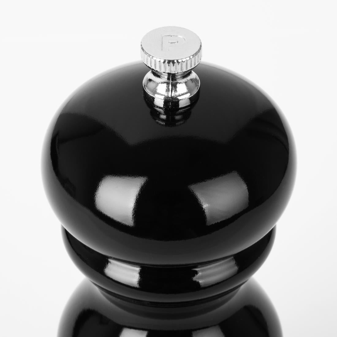 Olympia Salt Or Pepper Grinder Black Hevea Wood - 125mm (54(Ø)x125(H)mm) • PAS-DN651