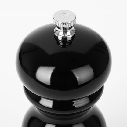 Olympia Salt Or Pepper Grinder Black Hevea Wood - 125mm (54(Ø)x125(H)mm) • PAS-DN651