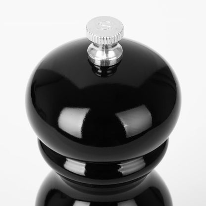 Olympia Salt Or Pepper Grinder Black Hevea Wood - 125mm (54(Ø)x125(H)mm) • PAS-DN651