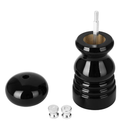 Olympia Salt Or Pepper Grinder Black Hevea Wood - 125mm (54(Ø)x125(H)mm) • PAS-DN651