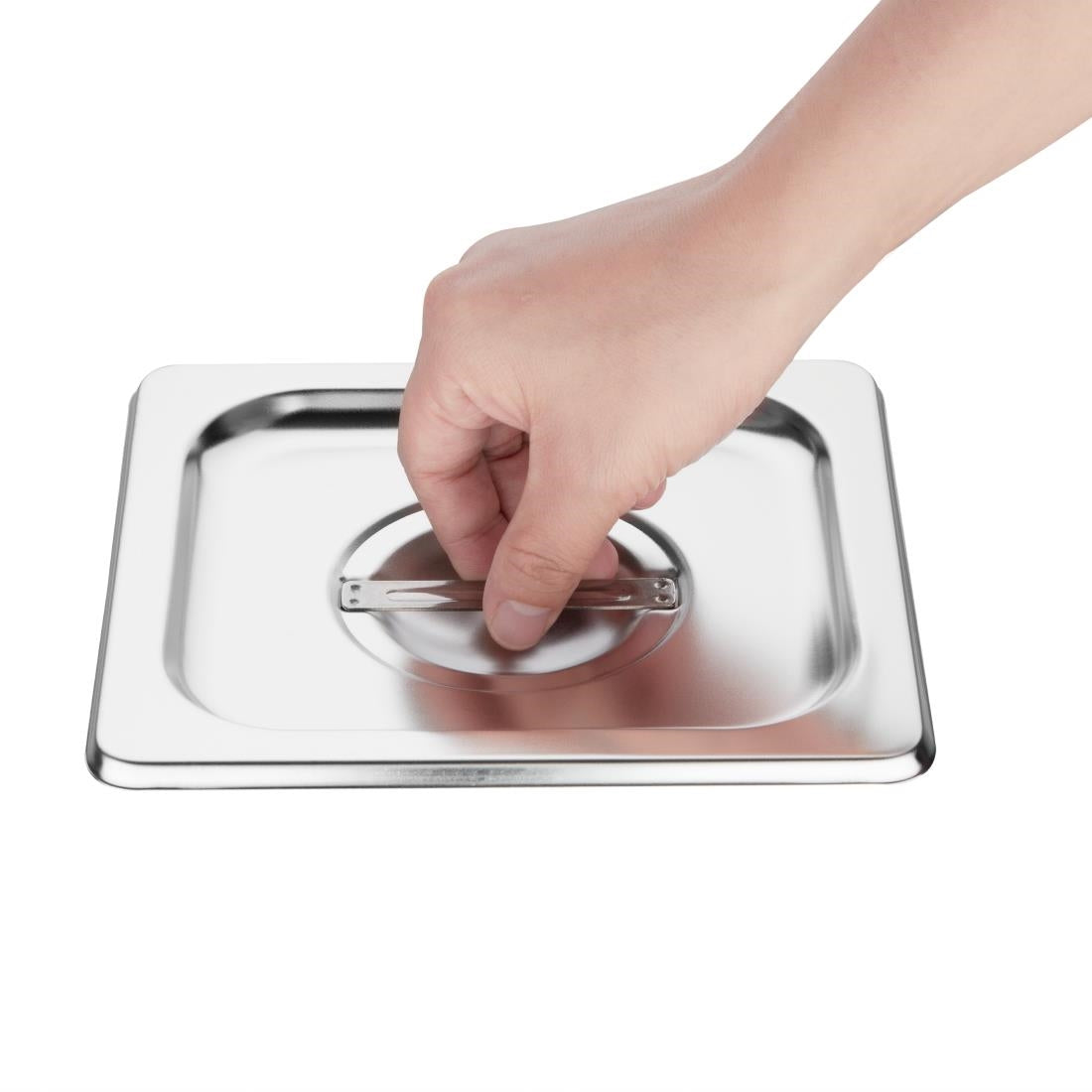 Vogue Stainless Steel 1/6 Gastronorm Tray Lid • PAS-DN739