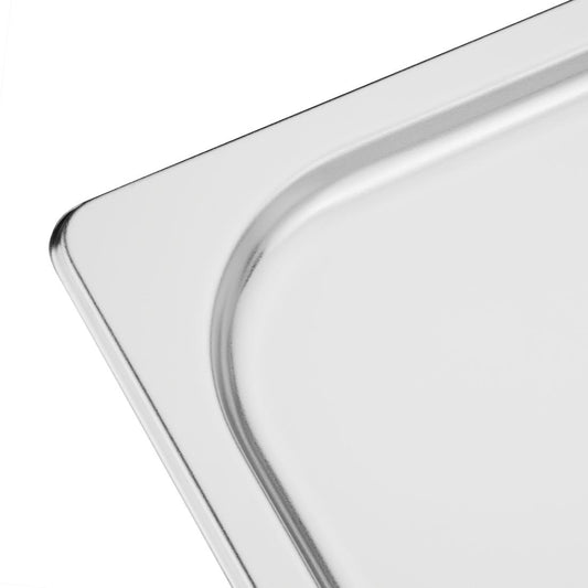 Vogue Stainless Steel 1/6 Gastronorm Tray Lid • PAS-DN739