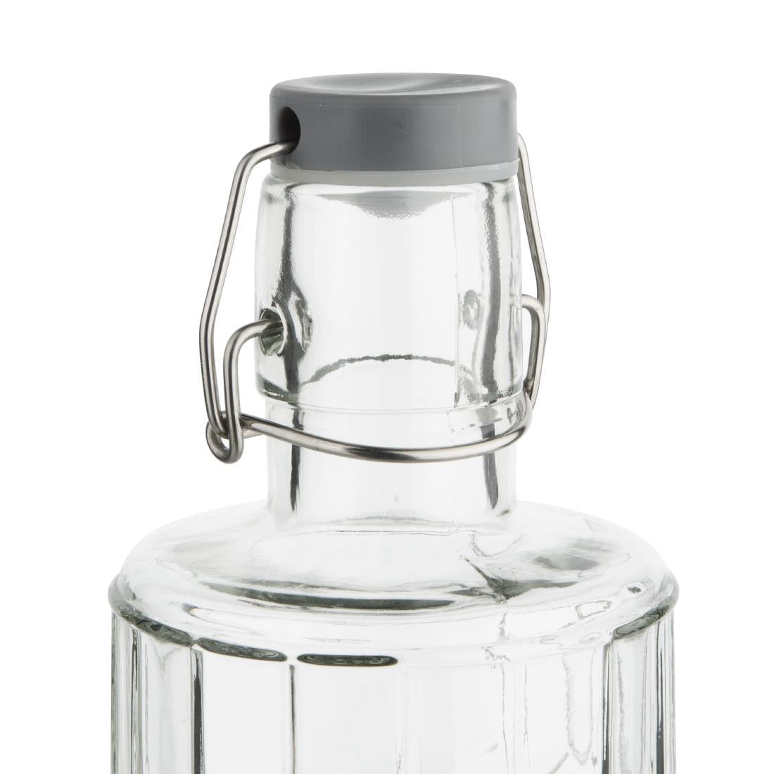 Olympia Geo Glass Water Bottle with Stopper - 640ml (Box 6) • PAS-DN817
