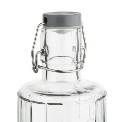 Olympia Geo Glass Water Bottle with Stopper - 640ml (Box 6) • PAS-DN817