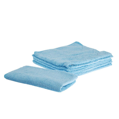 Jantex Microfibre Cloths Blue (5 Pack) (Pack of 5) • PAS-DN839