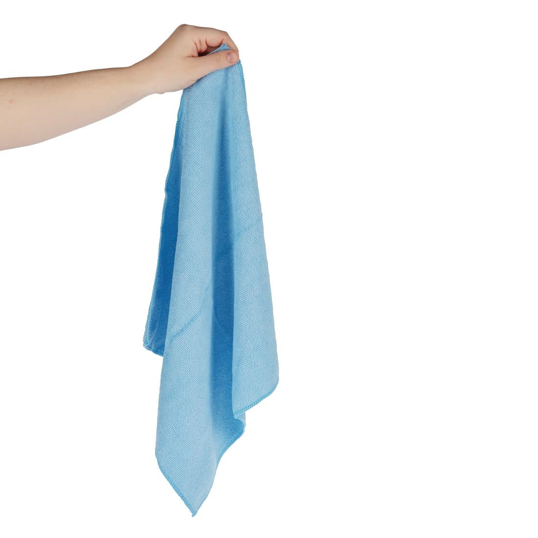 Jantex Microfibre Cloths Blue (5 Pack) (Pack of 5) • PAS-DN839