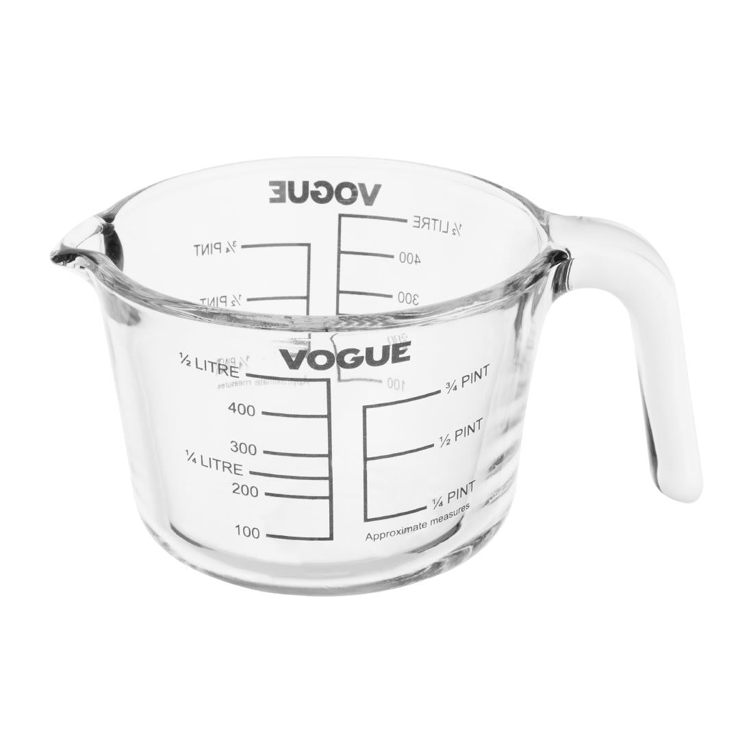 Vogue Glass Measuring Jug - 645ml • PAS-DP116