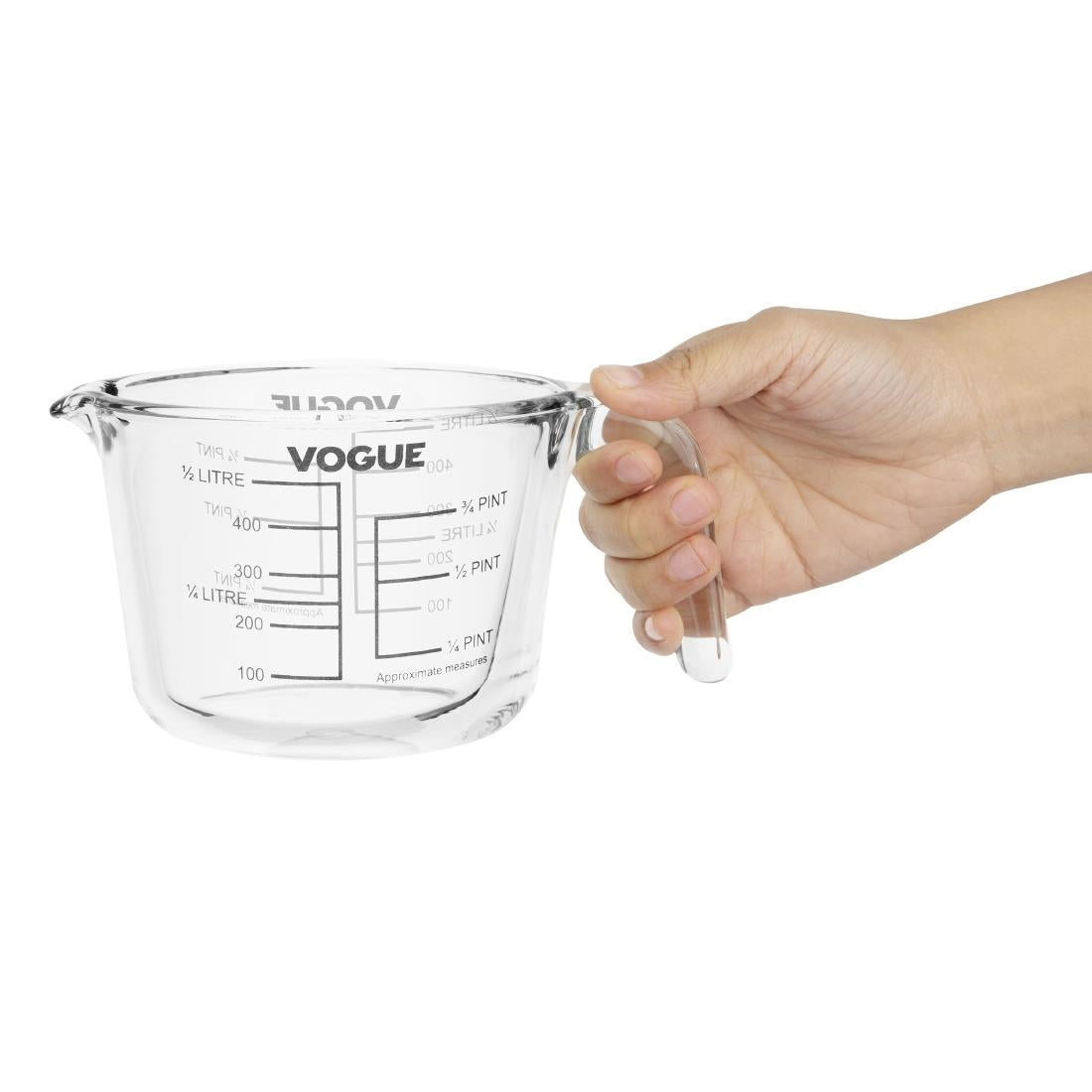 Vogue Glass Measuring Jug - 645ml • PAS-DP116
