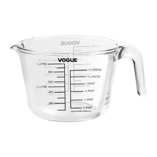 Vogue Glass Measuring Jug - 1180ml • PAS-DP117