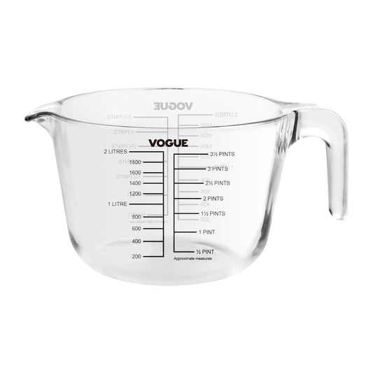 Vogue Glass Measuring Jug - 2000ml • PAS-DP118
